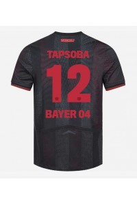 Fotbalové Dres Bayer Leverkusen Edmond Tapsoba #12 Domácí Oblečení 2025-26 Krátký Rukáv